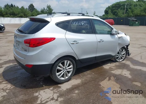 2013 Hyundai Tucson Limited from USA, damaged, VIN KM8JU3AC3DU547695
